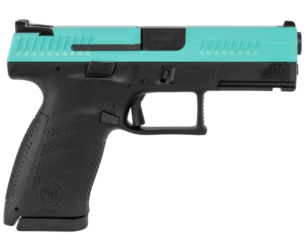 CZ P-10 C Robin's Egg Blue 9mm 4.02" Barrel 15-Rounds 3-Dot Fixed Sights