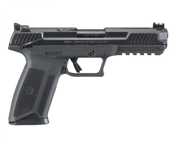 Ruger-57 Pistol 5.7x28mm 10 Rounds - Adjustable Fiber Sights