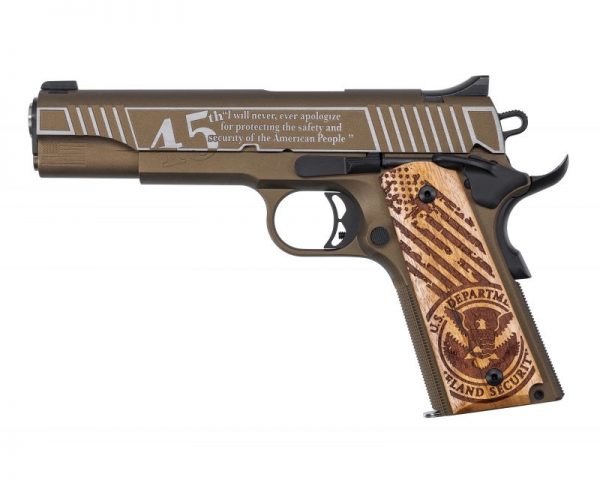 Auto-Ordnance 45th President Trump 1911 Bronze/Copper .45 ACP 5" Barrel 7-Rounds - Image 2