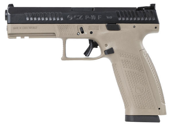 CZ P-10 F 9MM FDE 19Rds RMC 4.5-inches - Image 2