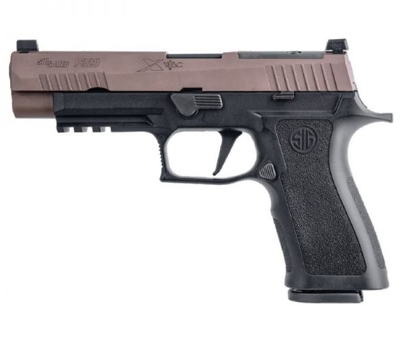 Sig Sauer P320 XSeries 9mm 4.7" Barrel 17-Rounds FDE VTACK Day/Night Sights