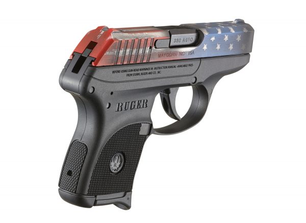 Ruger LCP .380 ACP 2.75" Barrel 6-Rounds with American Flag Slide - Image 2