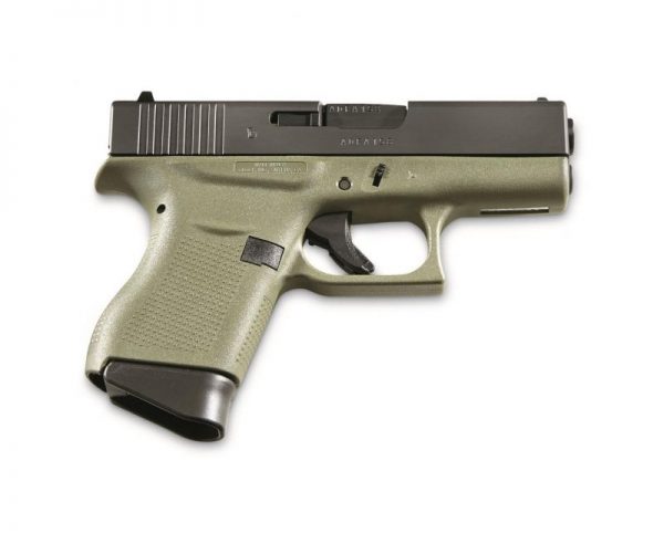 Glock G43FS Battlefield Green 9mm 3.39" Barrel 6-Rounds