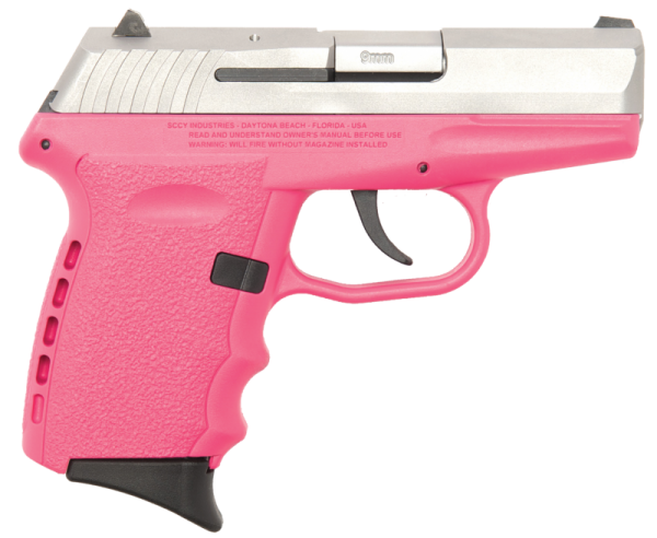 SCCY CPX-2 Pink / Stainless 9mm 3.1-inch 10rd