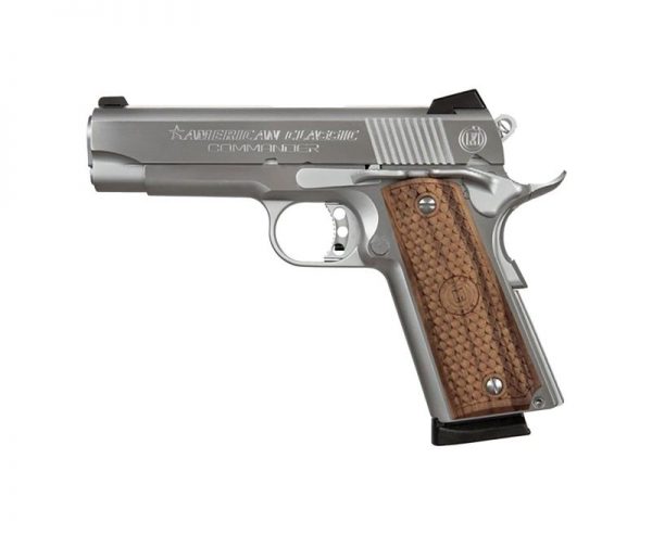 American Classic Metro Arms Commander Stainless 9mm 4.25-inch 8Rd