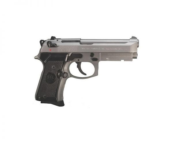 Beretta 92FS Compact Inox Stainless 9mm 4.25-inch 13Rd Fixed Sights