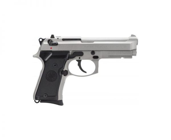 Beretta 92FS Compact w/Rail Inox Stainless 9mm 4.25-inch 13Rds Safety/Decocker