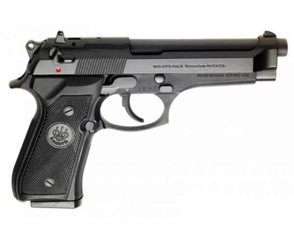 Beretta 92FS 9mm 4.9" Barrel 3 x 15 RDs Magazines