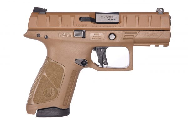 Beretta APX Centurion 9mm 3.70" FDE 15 RDs