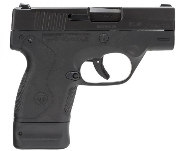 Beretta BU9 Nano 9mm 3-inch w/ 6Rds and 8Rds Mags