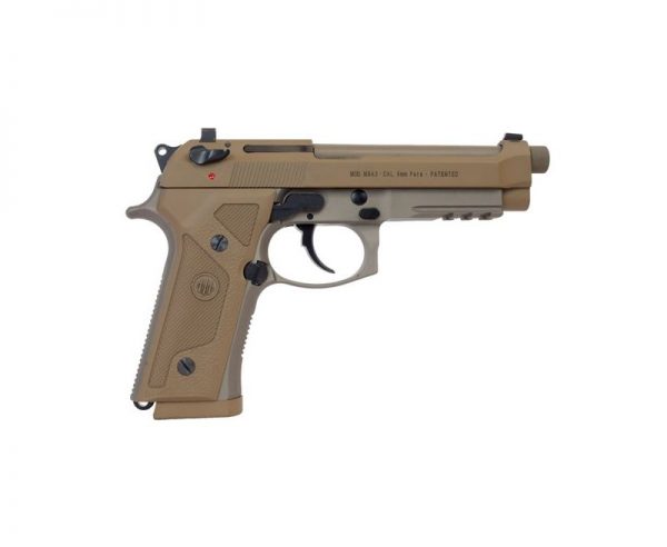 Beretta M9A3 Type G Flat Dark Earth 9mm 5-inch Threaded Barrel 17Rds