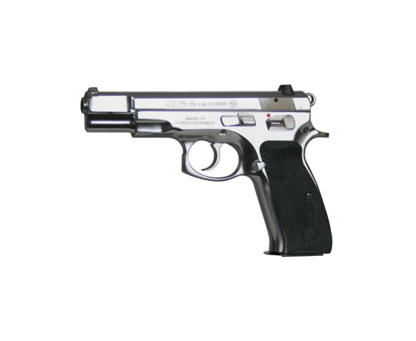 CZ 75B 9mm 4.7-inch 10rd Polished Stainless