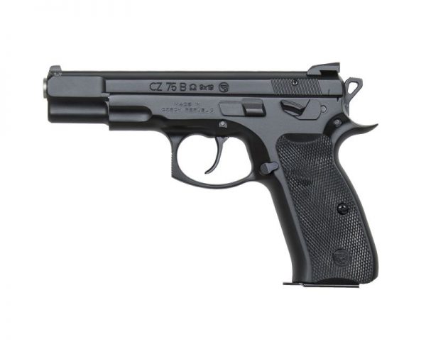 CZ 75 B Omega Convertible Black Polycoat 9mm 4.7-inch 16Rd Fixed Sights