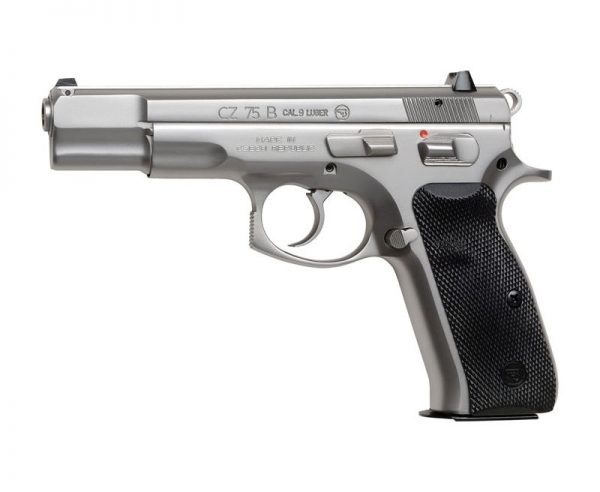 CZ 75B Matte Stainless 9mm 4.6-inch 10Rds