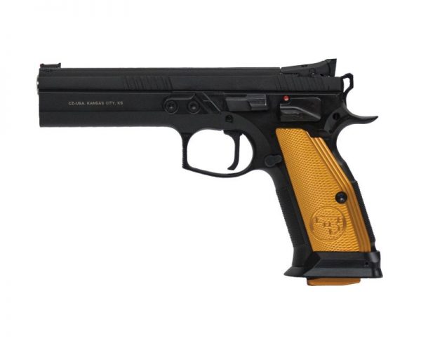 CZ 75 Tactical Sport Black / Orange .40 SW 5.4-inch 17Rd