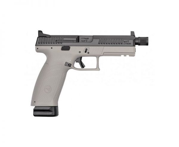 CZ P-10 F 9MM 21Rds TB 4.5-inches Suppressor-Ready Grey