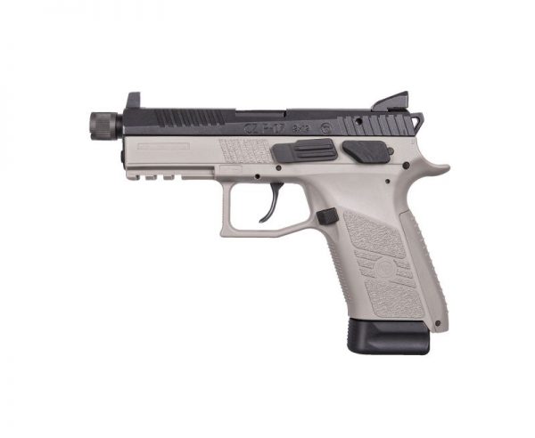 CZ P-07 Urban Grey Suppressor-Ready 9mm 4.5-inch 10Rd Night Sights