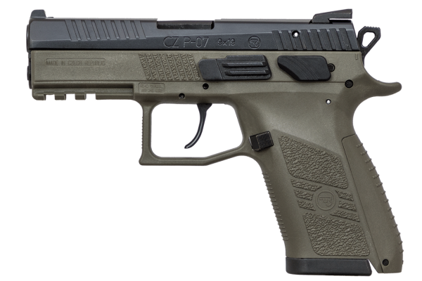 CZ P-07 OD Green / Black 9mm 3.75-inch 10Rds