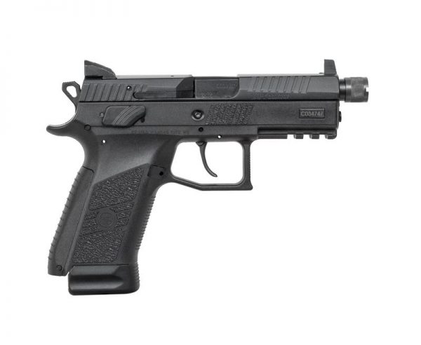 CZ P-07 Black 9mm 4.36-inch 17rd Suppressor Ready