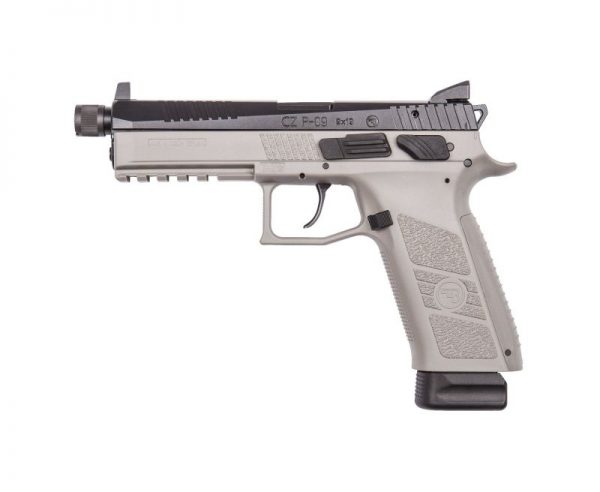 CZ P-09 Urban Grey Suppressor-Ready Urban Grey 9mm 5.2-inch 21Rds