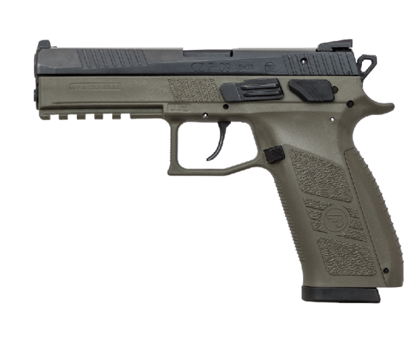 CZ P09 Duty OD Green 9mm 4.54-inch 10Rds