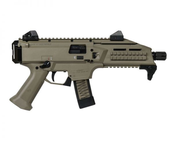 CZ Scorpion EVO 3 S1 Pistol FDE 9mm 7.72-inch 20Rd Adjustable Sights