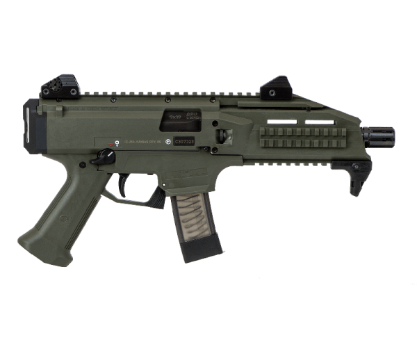 CZ Scorpion Evo-3 S1 Pistol OD Green 9mm 7.75-inch 10Rds