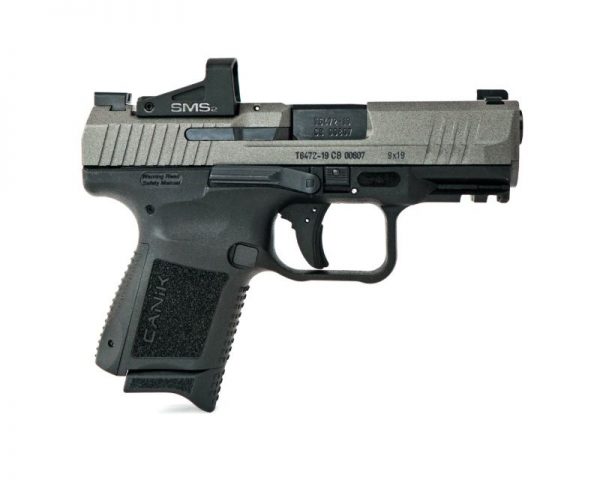 Century Arms TP9 Elite Sub-Compact with Red Dot Grey 9mm 3.6" Barrel 15-Rounds