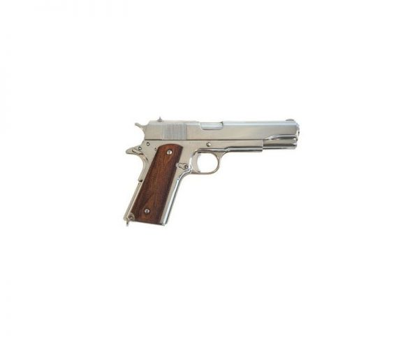 Cimarron Firearms 1911 A1 .45ACP 5-inch Nickel 8rd