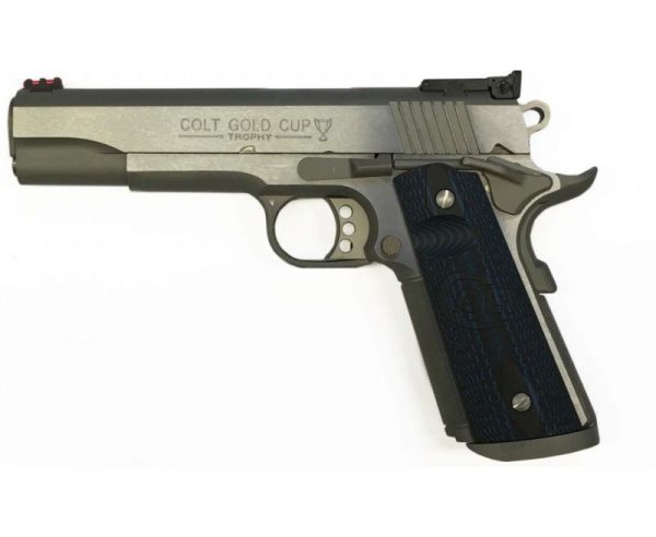 Colt Firearms Gold Cup Trophy Stainless .45 ACP 5-inch 8Rds