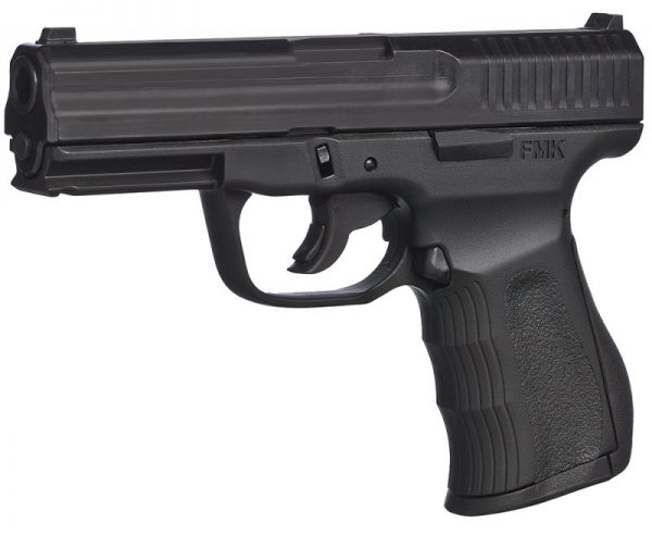 FMK Firearms G9C1G2CAMA 9mm 4-inch 10rd Double Action Black Mount