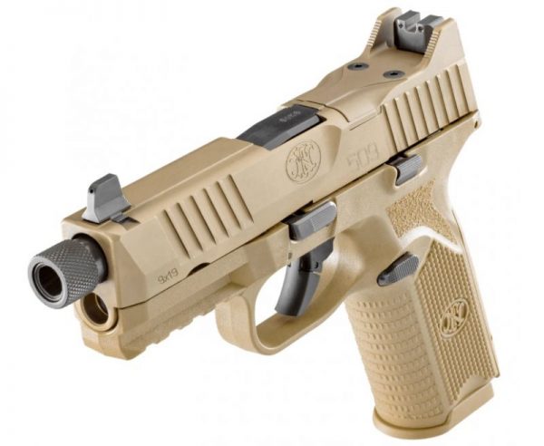 FN 509 Tactical Flat Dark Earth 9mm 4.5" 17-Rounds Night Sights