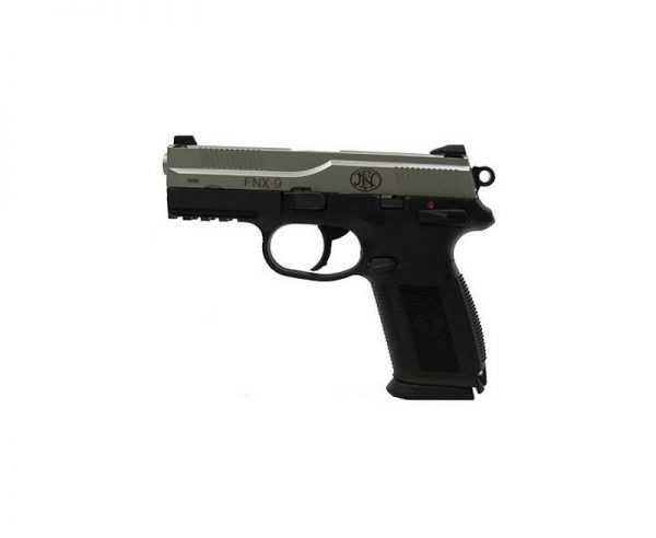 FN FNX-9 Black / Stainless 9mm 4-inch 17Rds Fixed Sights