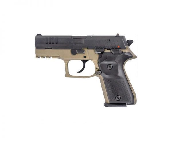 Rex Zero 1 Compact Flat Dark Earth / Black 9mm 3.85-inch 15Rds Single/Double