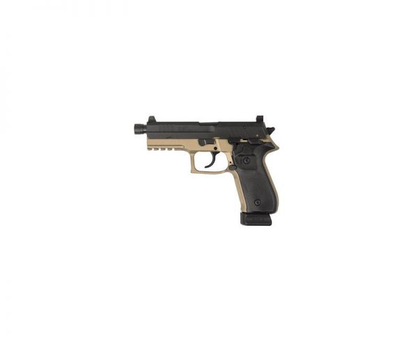 Rex Zero 1 T Tactical 9mm Pistol 4.9 In Threaded Barrel 20 Rd Black and FDE