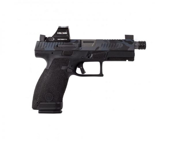 The Gun Co Custom CZ P-10 Compact Type 2 Urban Battle Black 9mm 4.61-inch 17Rds Holosun Reflex Sight