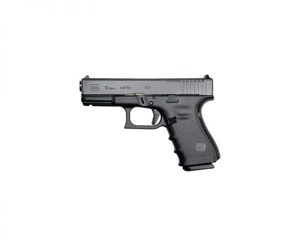 Glock 19 Gen4 MOS Black 9mm 4-inch 10Rd