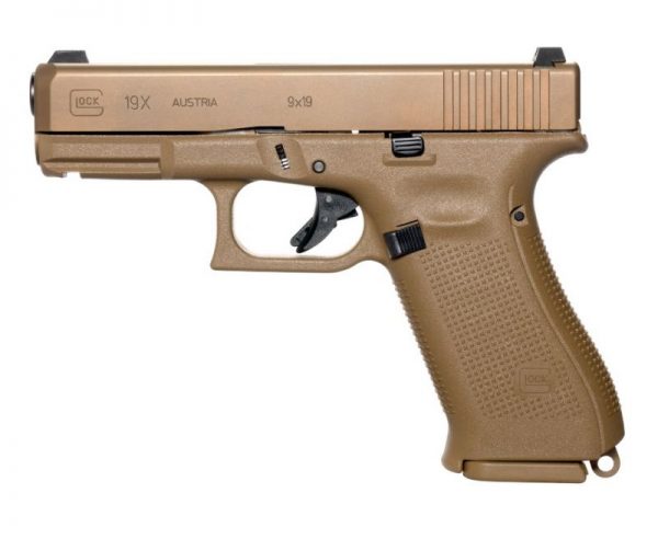 Glock 19x Coyote Tan 9mm 4.01-inch 10Rds