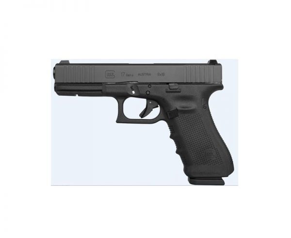 Glock G17 Gen4 Black 9mm 4.5-inch 10rd with front serrations