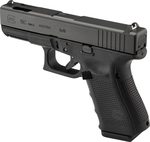 Glock G19C Gen4 Compensated 9mm 4" Barrel 15-Rounds