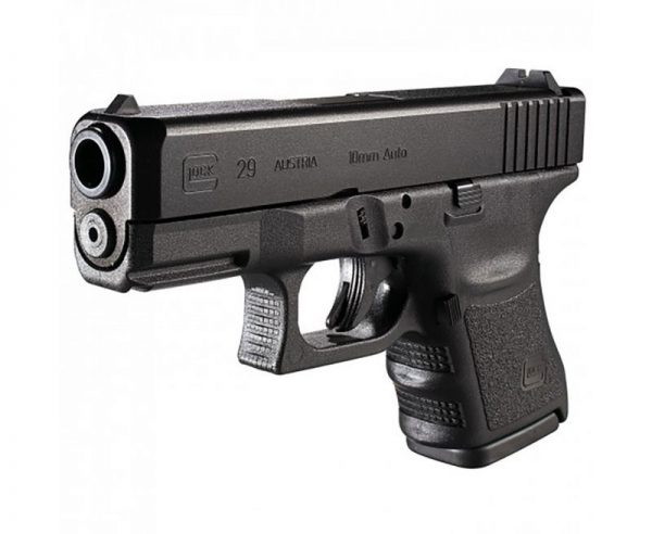 Glock 29SF 10mm Fixed Sights 10rd Glock Rail