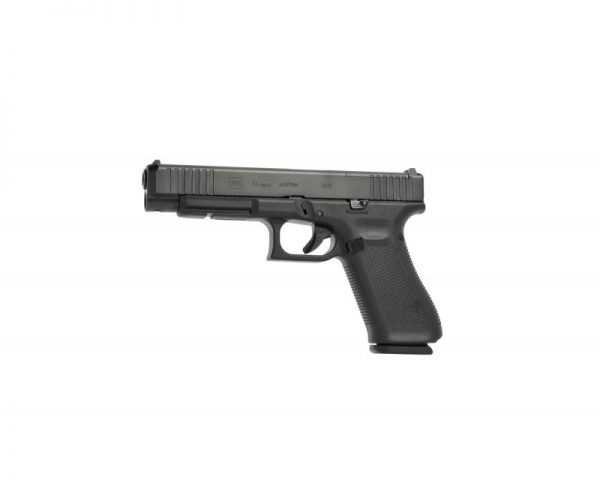 Glock 34 Gen 5 MOS Black 9mm 5-inch 10Rds Front Serrations