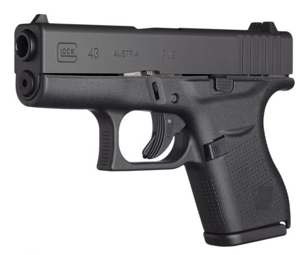 Glock G43 Pistol 9mm 3.4" Barrel 6-Rounds Night Sights