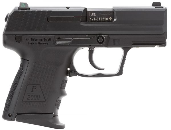 Heckler and Koch P2000SK V2 LEM Pistol 9mm, NS, DAO 10rd