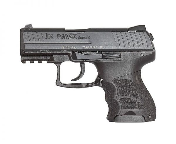 Heckler and Koch P30SK V1 LT LEM Semi Auto Pistol Black 9MM 3.3-inch 10 rd Night Sights