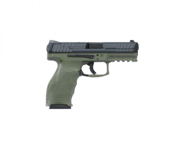 Heckler and Koch VP9 OD Green 9mm 4.1 Inch 10 Rd Night Sight