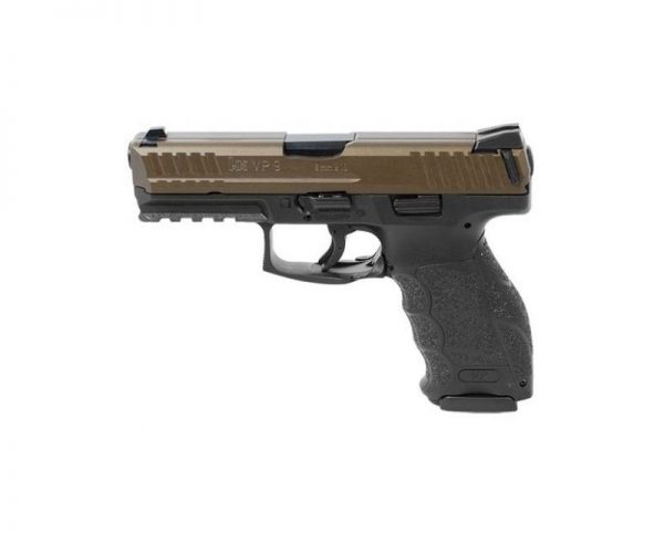 Heckler and Koch VP9 Midnight Bronze 9mm 4.09" 15-Round Three-Dot Sights