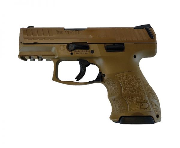 Heckler and Koch VP9SK Brown 9mm 3.39-inch 10Rds