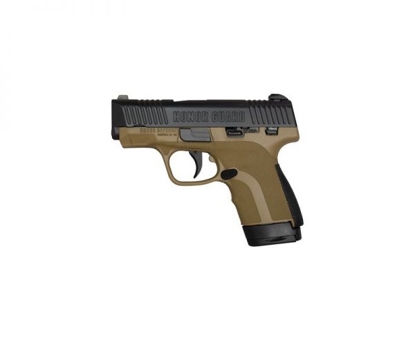 Honor Defense Sub-Compact w/ Manual Safety Black / Flat Dark Earth 9mm 3.2-inch 8Rds