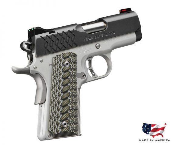 Kimber Aegis Elite Ultra Stainless / Black .45 ACP 3-inch 7Rds